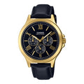 CASIO COLLECTION Mod. MULTIFUNCTION LEATHER - BLACK-0