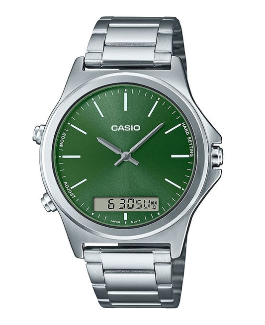 CASIO COLLECTION Mod. ANA-DIGIT ALARM - FOREST GREEN-0