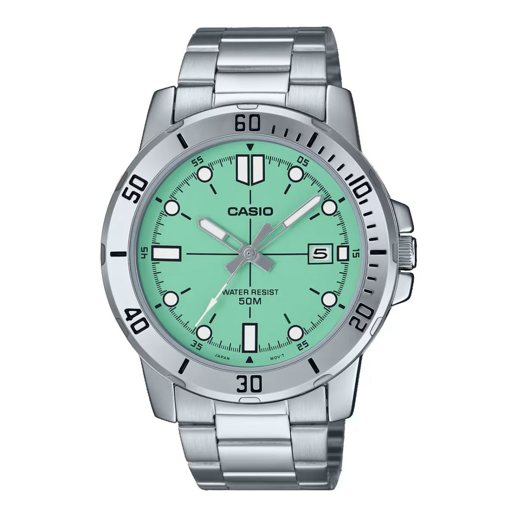 CASIO SPORT COLLECTION Mod. DIVER 50M - AQUA GREEN-0