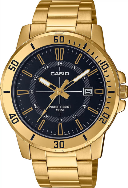CASIO SPORT COLLECTION Mod. DIVER 50M GOLD - BLACK-0