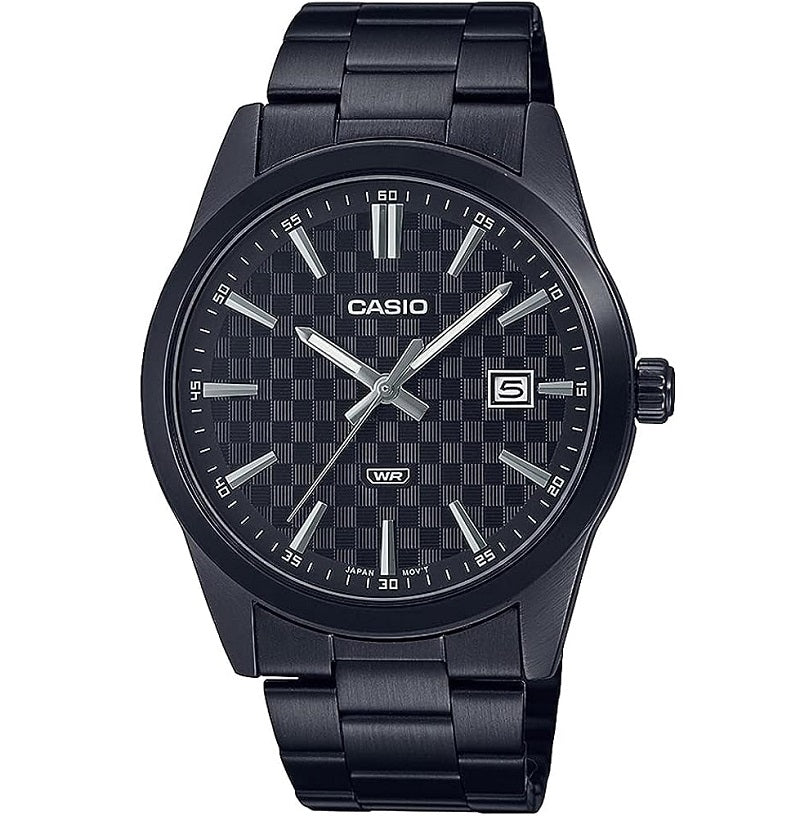 CASIO COLLECTION Mod. DATE - CARBON LOOK - BLACK-0