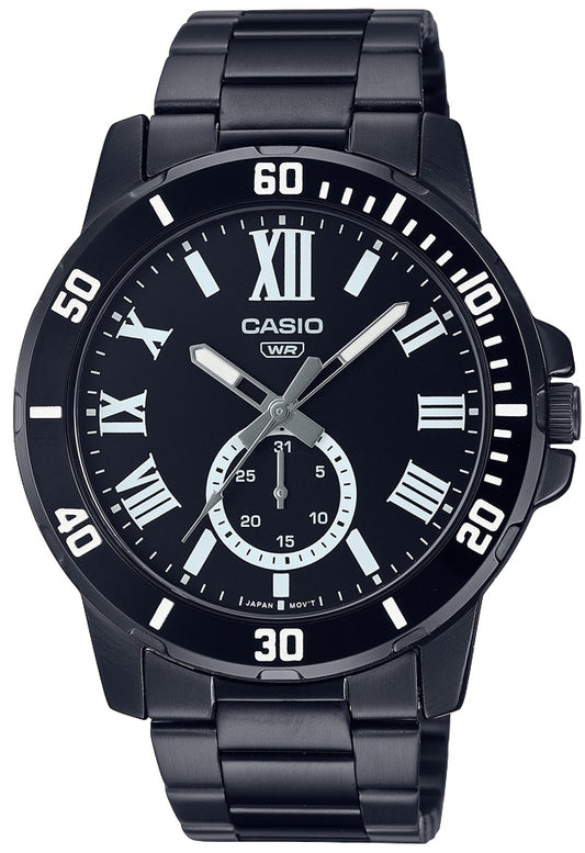 CASIO COLLECTION Mod. DIVER DATE - BLACK-0