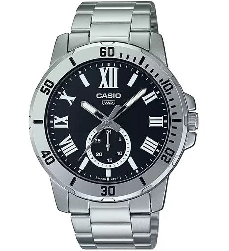 CASIO COLLECTION Mod. DIVER DATE - BLACK-0
