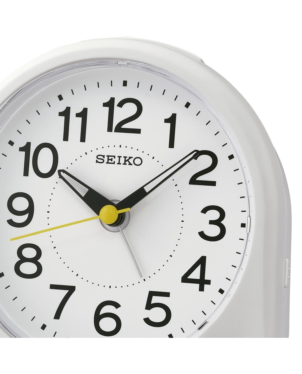 SEIKO CLOCKS white/white