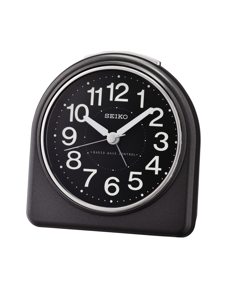SEIKO CLOCKS black