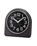 SEIKO CLOCKS black