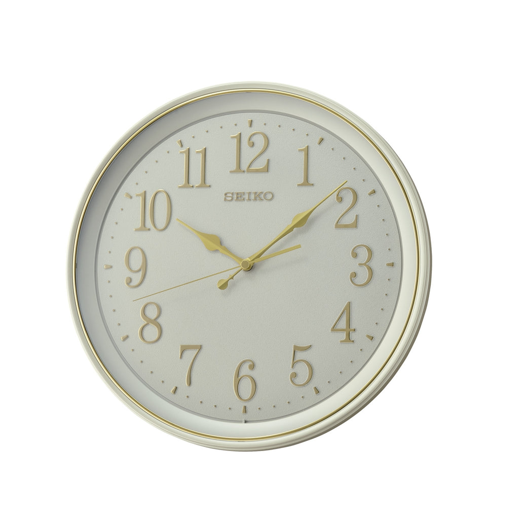 SEIKO CLOCKS white