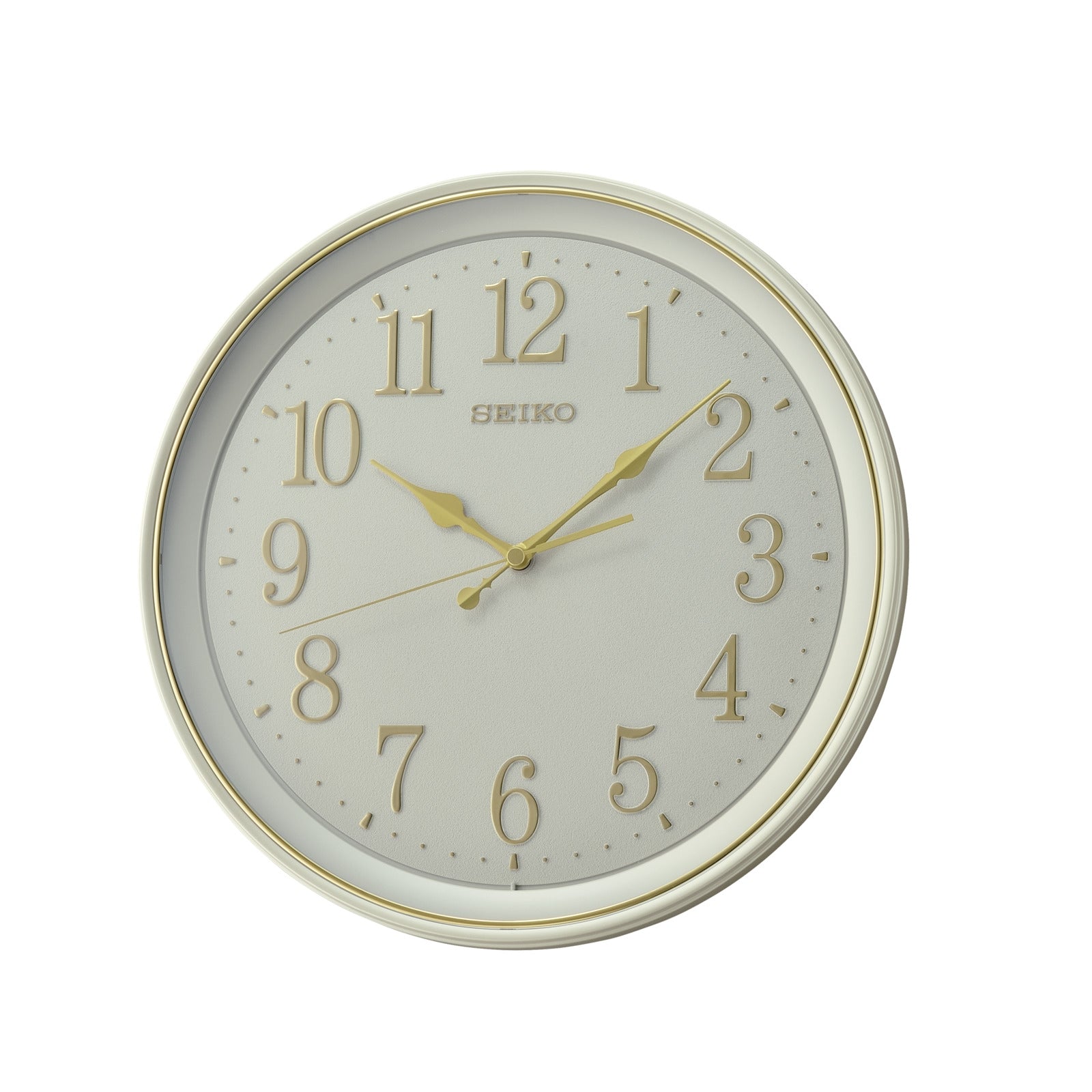 SEIKO CLOCKS white