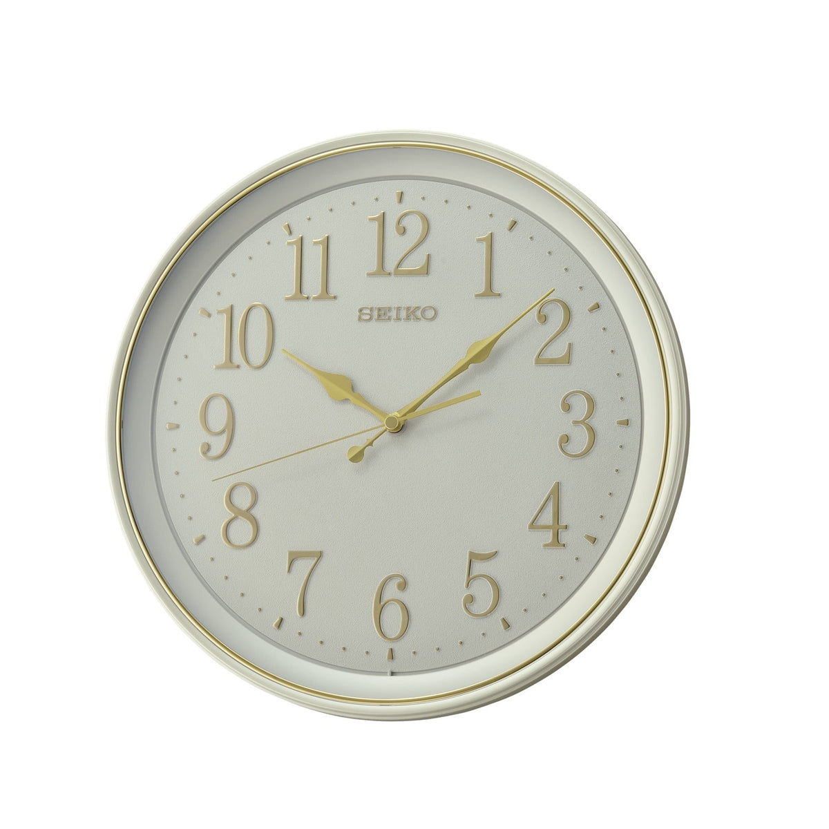 SEIKO CLOCKS white
