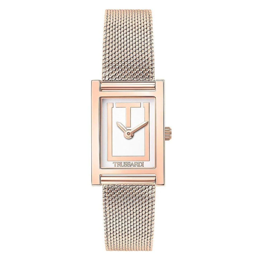 TRUSSARDI copper/white
