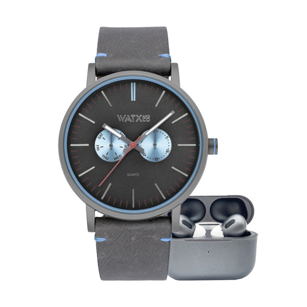 WATX&COLORS grey/blue