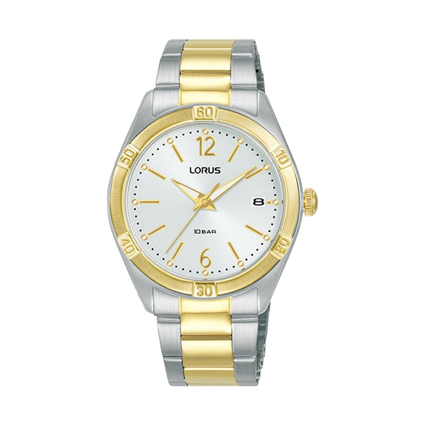 LORUS silver/gold