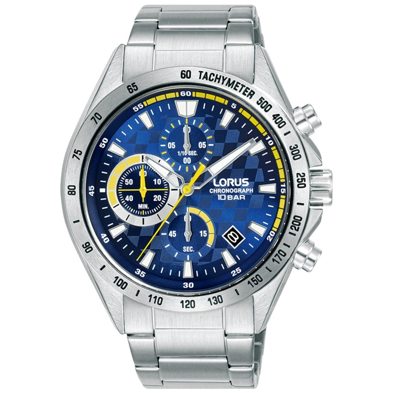 LORUS yellow/blue