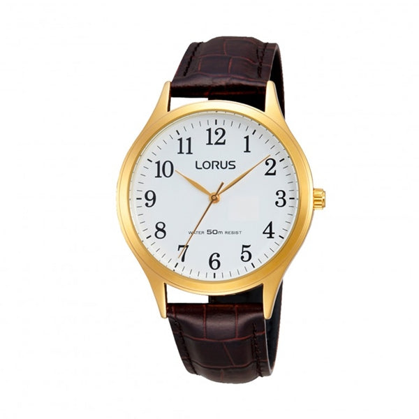 LORUS gold/brown