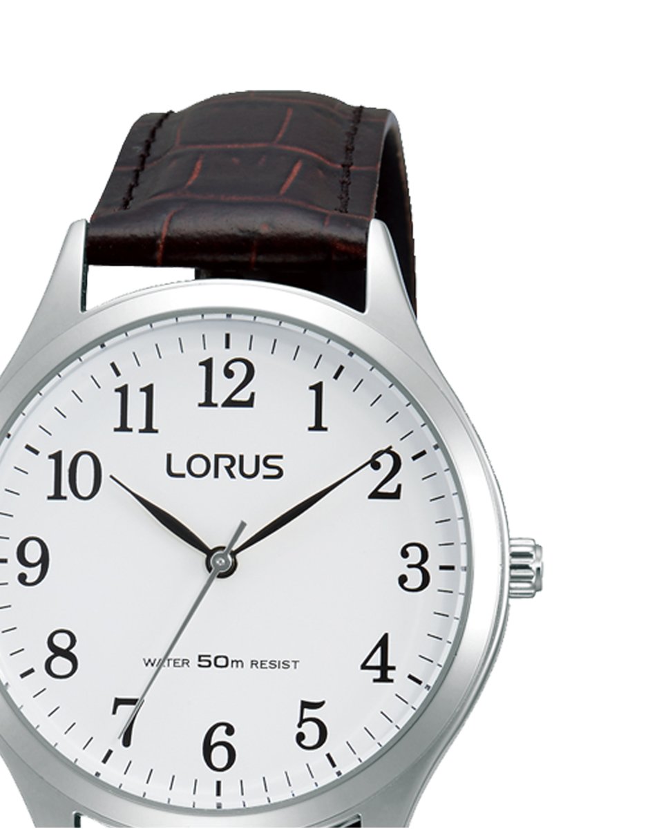 LORUS silver/brown 9