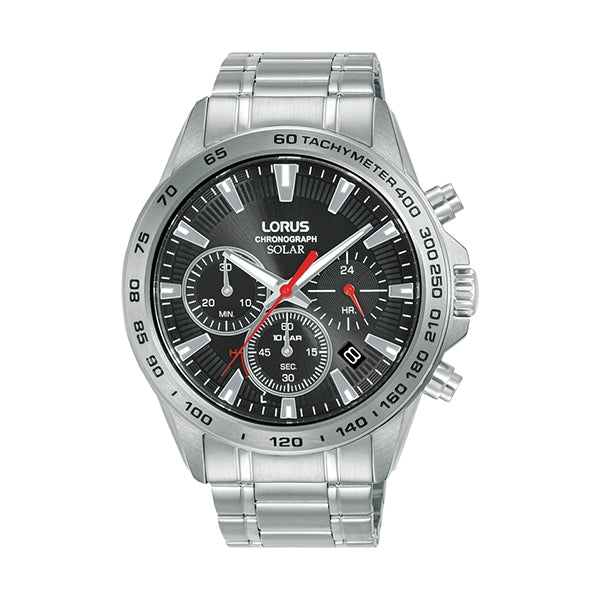LORUS black/silver