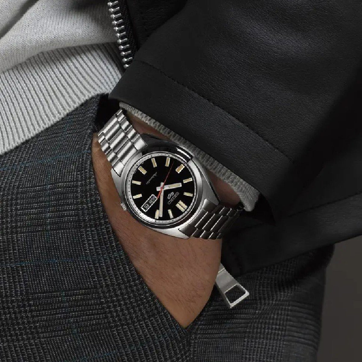 SEIKO 5 MOD. SPORTS AUTOMATIC - BLACK-3