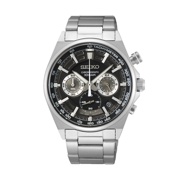 SEIKO silver/black