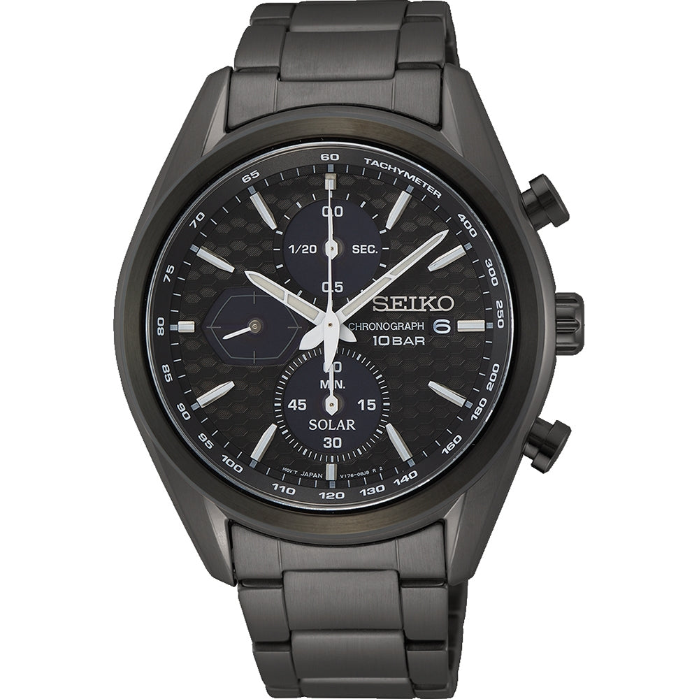 SEIKO black/black