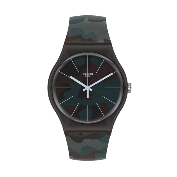 SWATCH brown/military