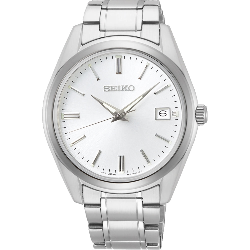 SEIKO white/silver