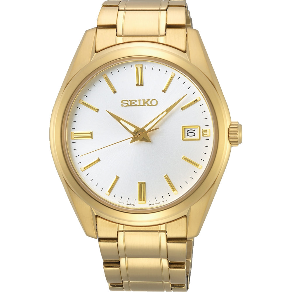 SEIKO white/gold