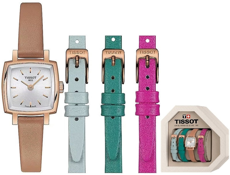 TISSOT Mod. LOVELY Special pack + 3 extra straps-0