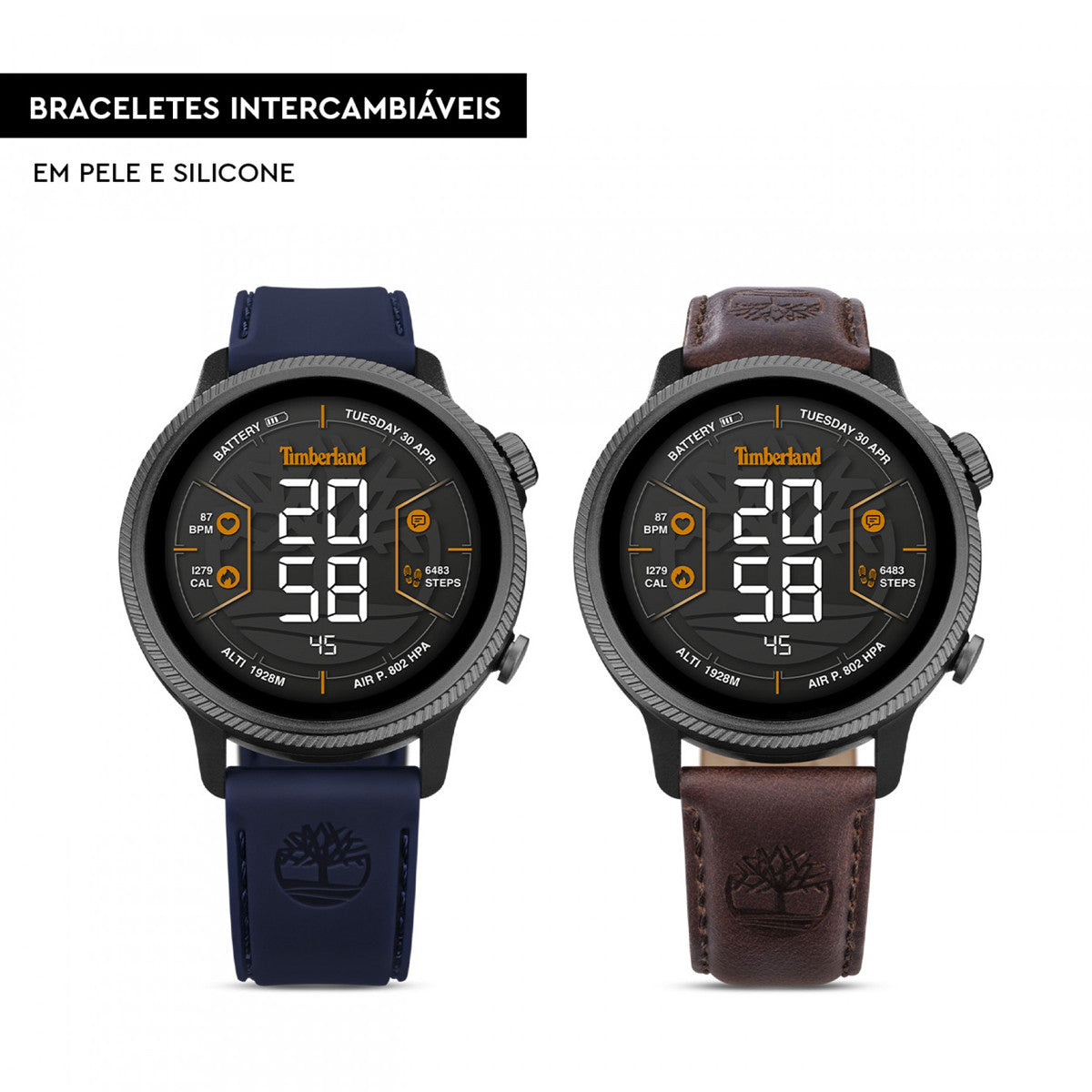 TIMBERLAND SMARTWATCH WATCHES Mod. TDIGB0064502-SET-2
