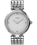 TIMEX white/silver