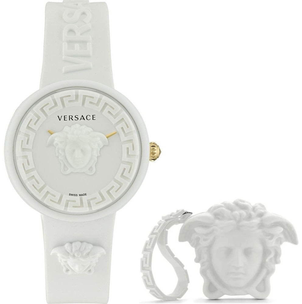VERSACE Mod. MEDUSA POP 3H + VERSACE WHITE SILICON PURSE-0