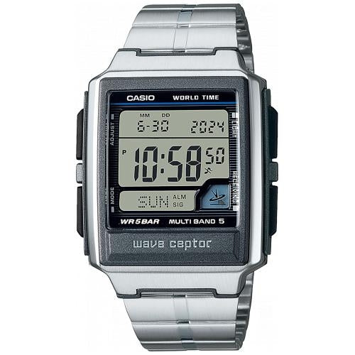 CASIO WAVE CEPTOR - WORLD TIME. RADIO CONTROLLED. Radio signal receiver (EU. USA. Japan)-0