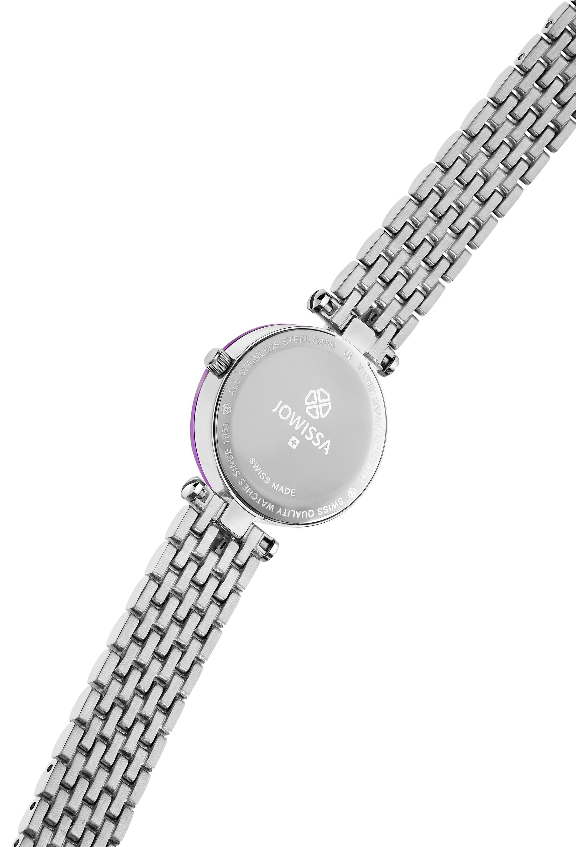 Facet Strass Swiss Ladies Watch J5.702.S-2
