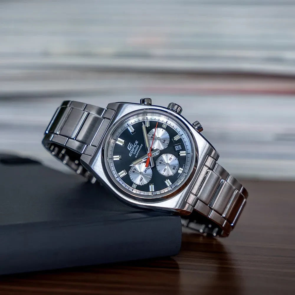 CASIO EDIFICE Mod. MOTORSPORT CHRONOGRAPH BLACK-1
