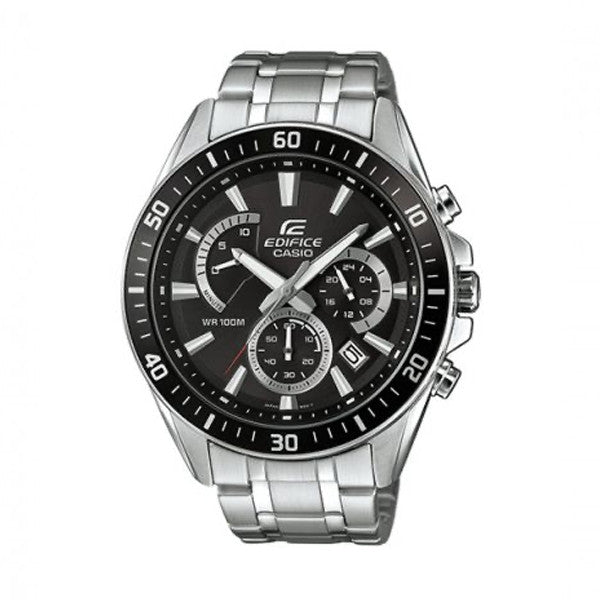 CASIO EDIFICE Mod. RETROGRADE CHRONOGRAPH XL - BLACK-0