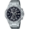 CASIO EDIFICE Mod. OCTAGONAL CHRONOGRAPH - BLACK-0