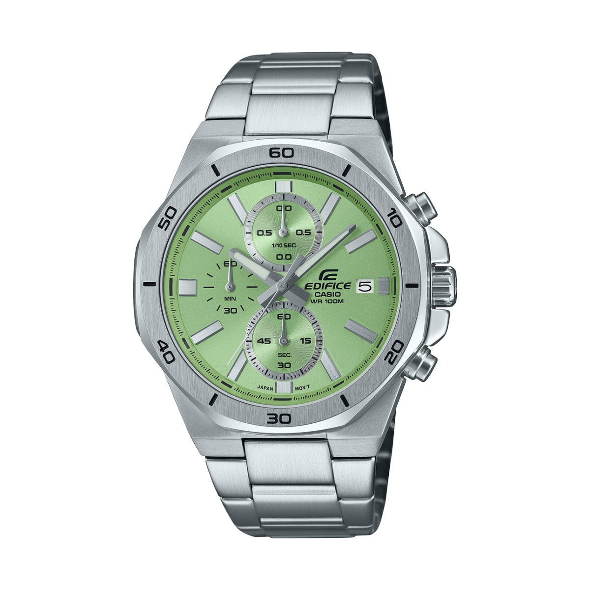 CASIO EDIFICE Mod. OCTAGONAL CHRONOGRAPH - GREEN-0
