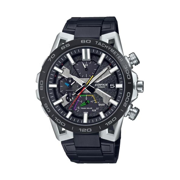 CASIO EDIFICE SOSPENSIONE Mod. RACING MULTICOLOR BLUETOOTH® ION-PLATED STRAP TOUGH SOLAR ***SPECIAL PRICE***-0
