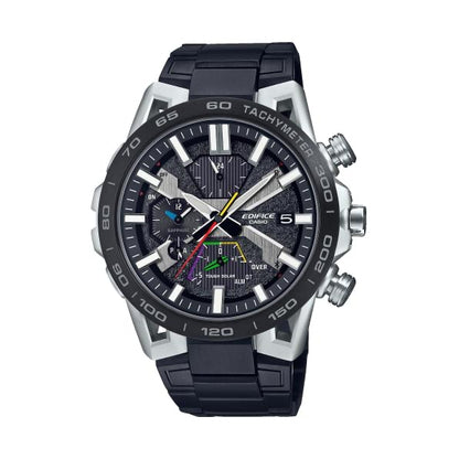 CASIO EDIFICE SOSPENSIONE Mod. RACING MULTICOLOR BLUETOOTH® ION-PLATED STRAP TOUGH SOLAR ***SPECIAL PRICE***-0
