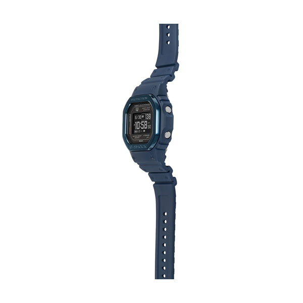 CASIO G-SHOCK Mod. G-SQUAD THE ORIGIN Blue w. Metal bezel - HEART RATE SERIE-5