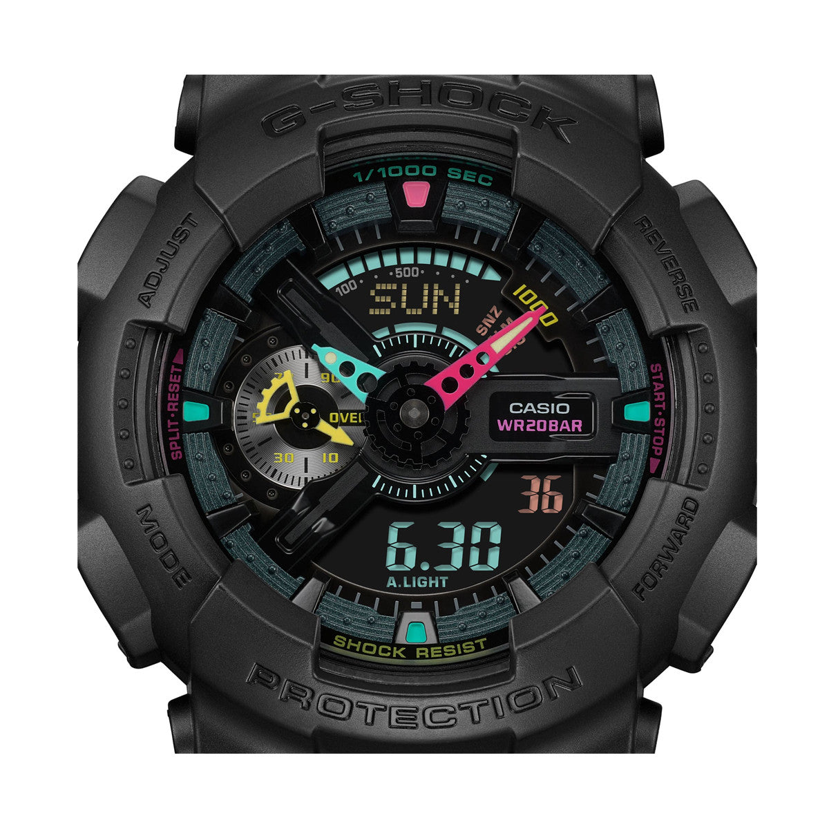 CASIO G-SHOCK Mod. GS-BASIC - MATTE FLUO SERIE-3