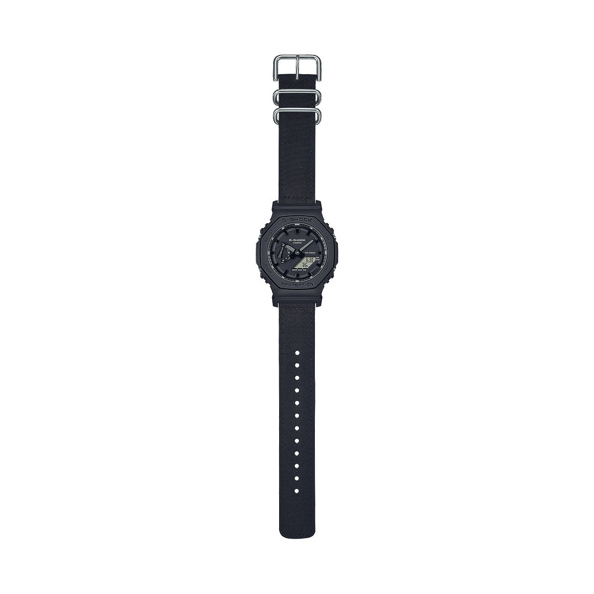 CASIO G-SHOCK Mod. OAK BLACK CORDURA ECO FABRIC STRAP-2