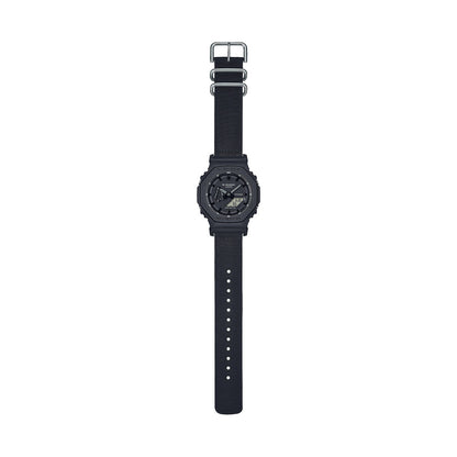 CASIO G-SHOCK Mod. OAK BLACK CORDURA ECO FABRIC STRAP-2