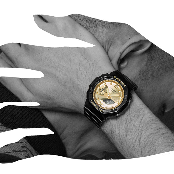 CASIO G-SHOCK Mod. OAK - Gold dial-4
