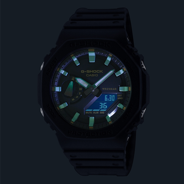 CASIO G-SHOCK Mod. OAK BLACK & RUST SERIE-2
