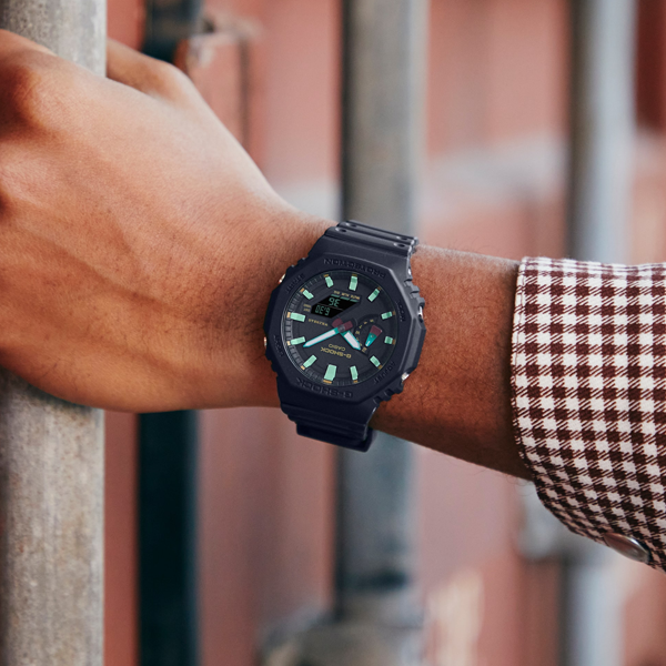 CASIO G-SHOCK Mod. OAK BLACK & RUST SERIE-3