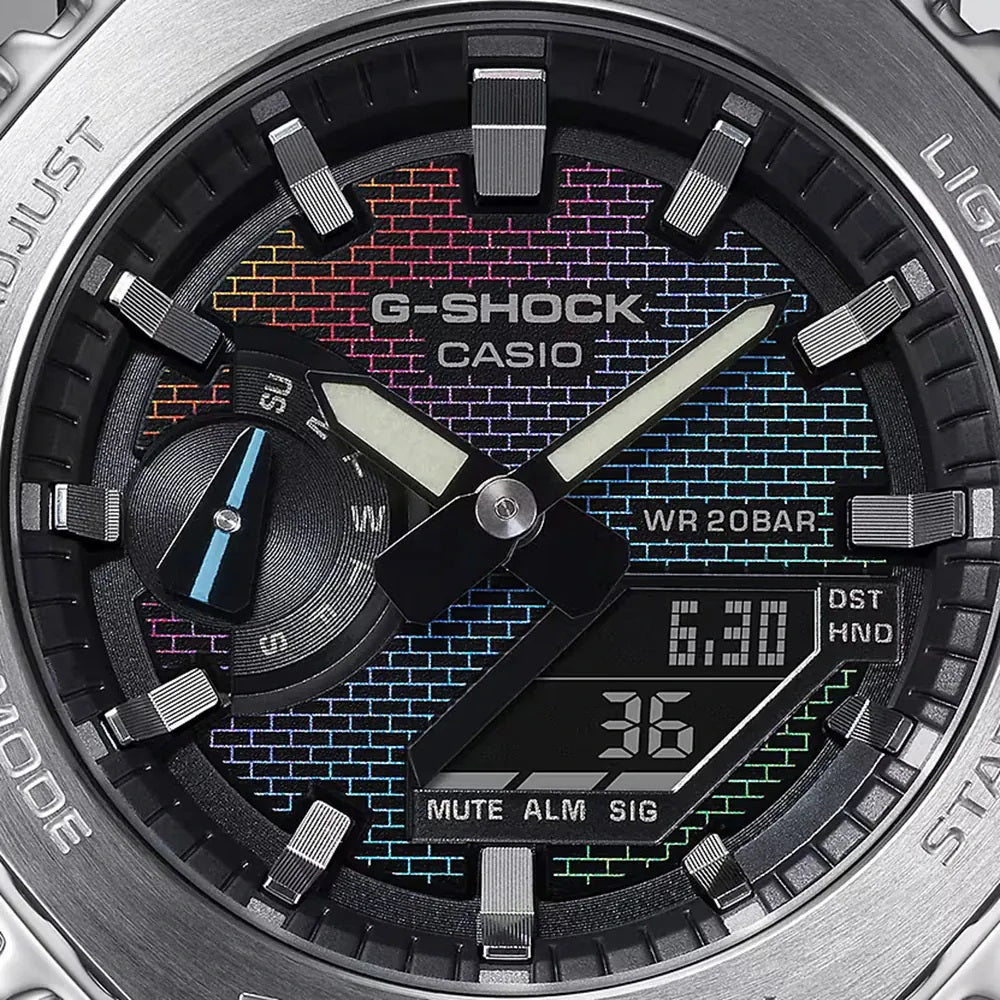 CASIO G-SHOCK Mod. OAK - RAINBOW BRICK WALL SERIE-1