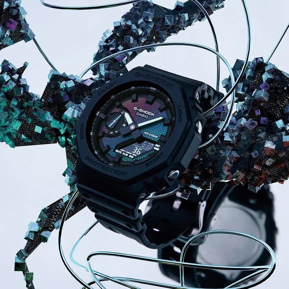 CASIO G-SHOCK Mod. OAK - RAINBOW BRICK WALL SERIE-2