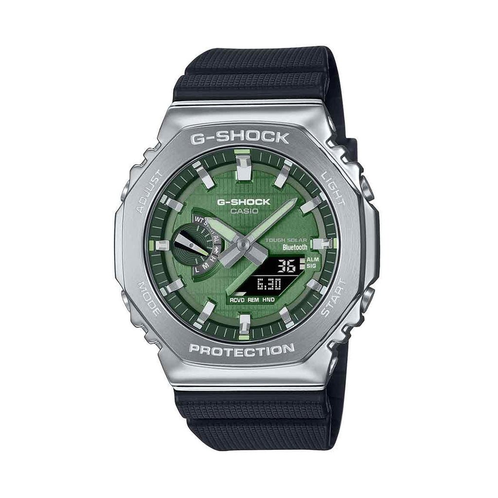 CASIO G-SHOCK Mod. G-STEEL TOUGH SOLAR Bluetooth® GREEN DIAL-0