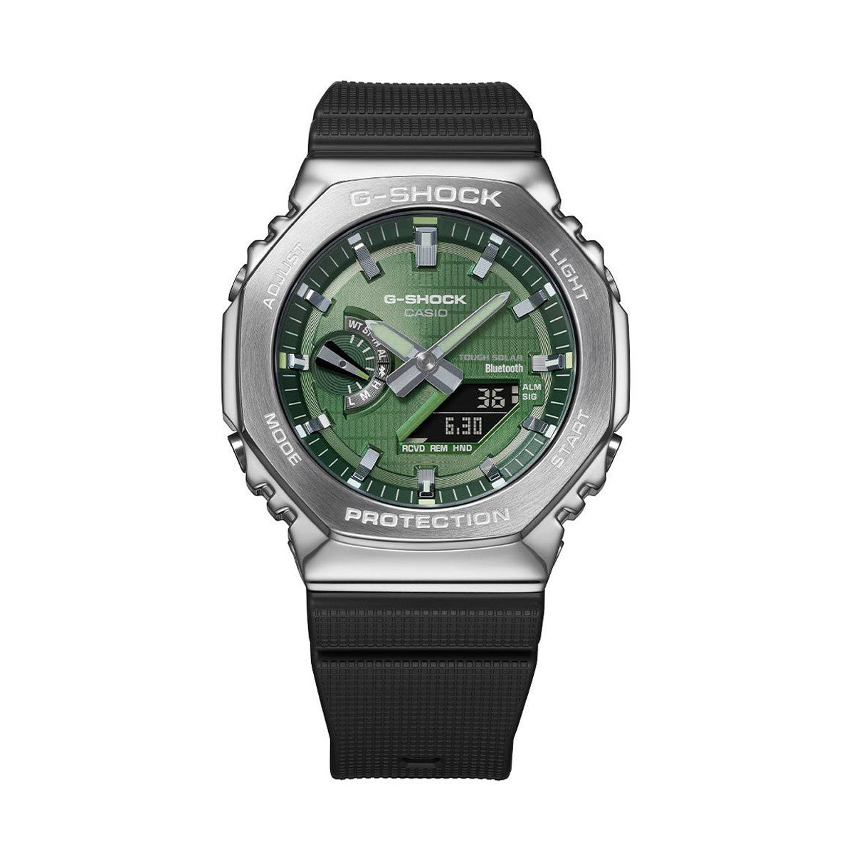 CASIO G-SHOCK Mod. G-STEEL TOUGH SOLAR Bluetooth® GREEN DIAL-1