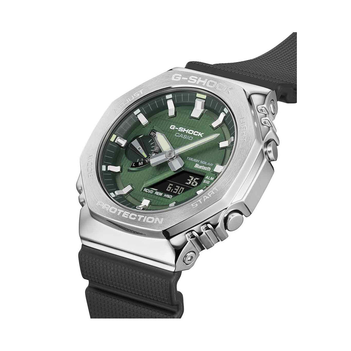 CASIO G-SHOCK Mod. G-STEEL TOUGH SOLAR Bluetooth® GREEN DIAL-2